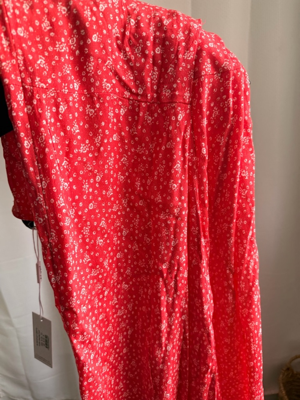 Petal & Pup Floral Puff-Sleeve Midi Dress - Picture 8 of 9